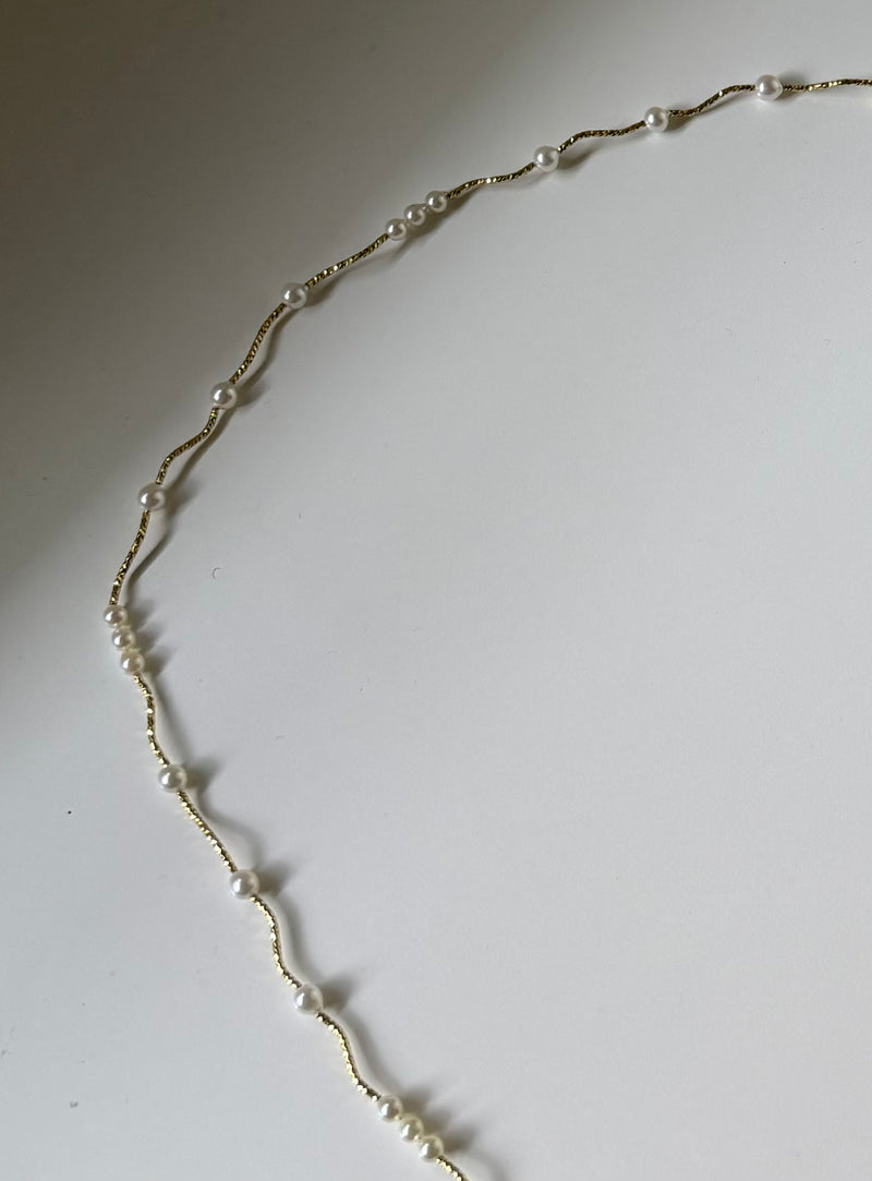 AKOYA Starry Sky Pearl Necklace{Pre-order}