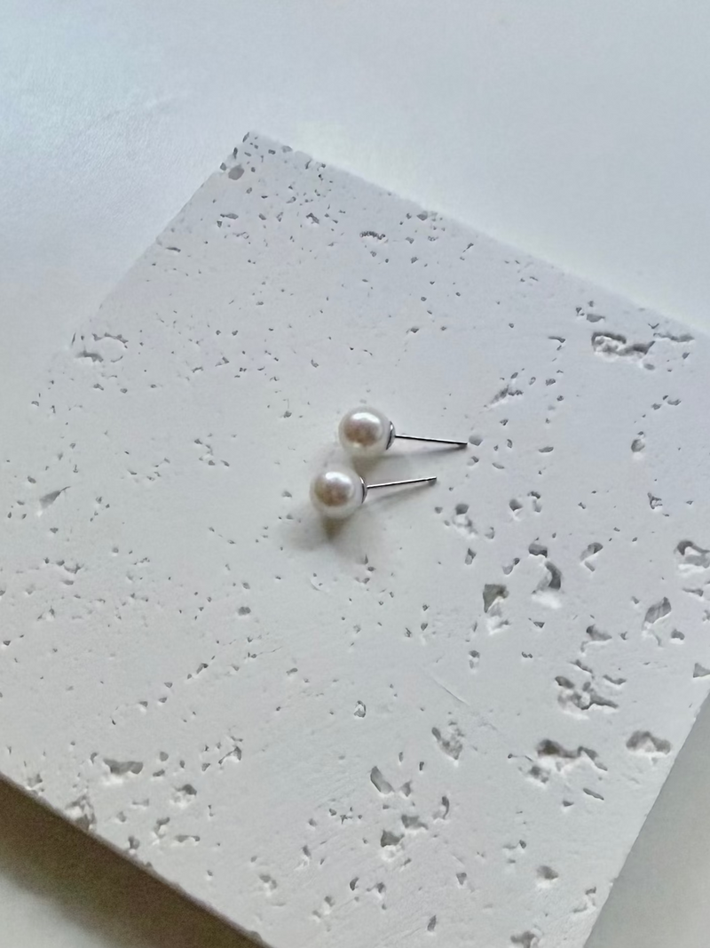 Freshwater AK stud earrings 7-8mm_details