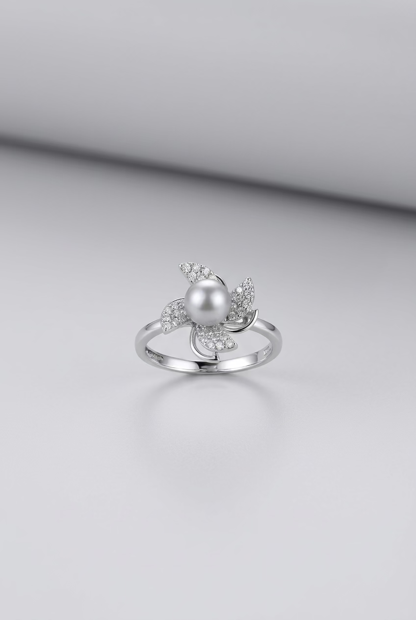 Windmill Pearl Ring 5-6mm{Pre-order}